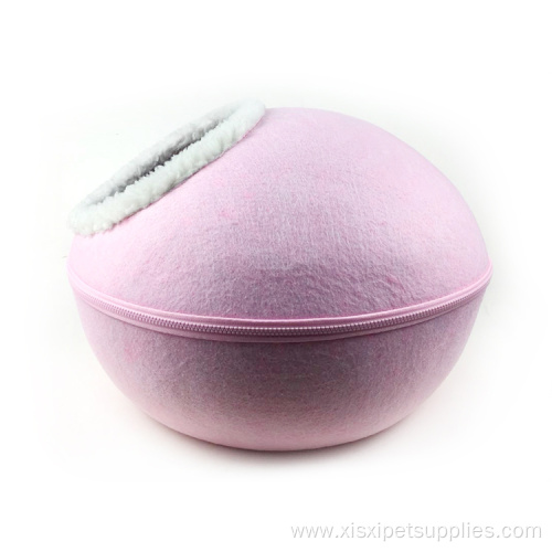 New design indoor pet dog bed warm wool